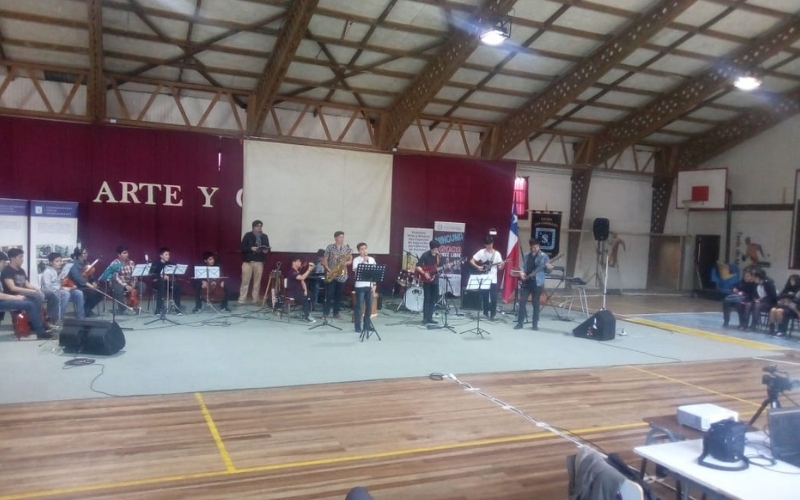 ISV en la Semana de la Cultura en Liceo San Conrado de Futrono