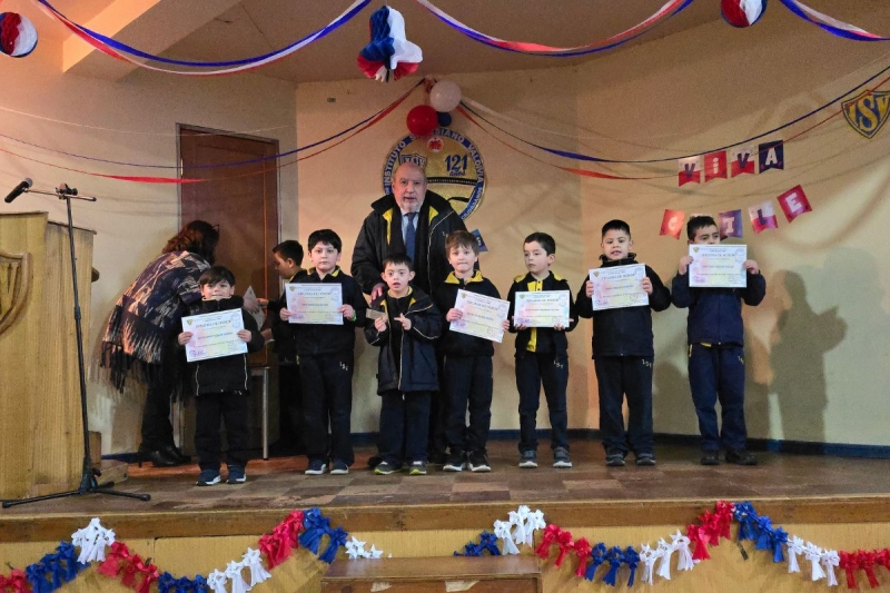 Reconocimiento a la Asistencia perfecta y buena conducta del 2° trimestre (1° ciclo)