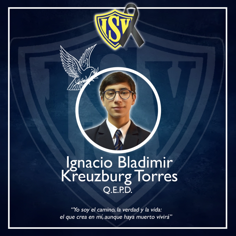 ¡Hasta siempre Ignacio! (ex alumno promo 2023)