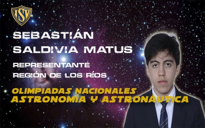 Sebastián Saldivia (4° m A) representa a la Región de los Ríos en Olimpiadas Nacionales de Astronomía