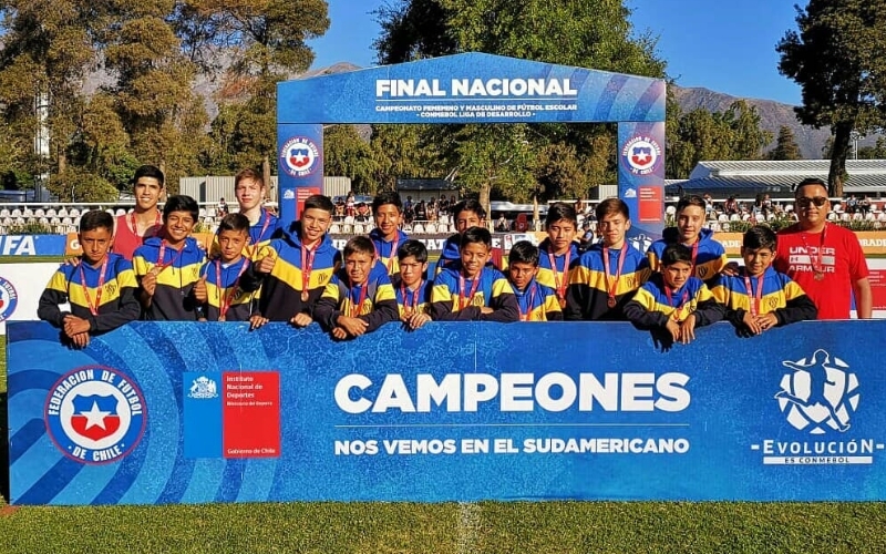 Selección de Futbol S13 obtiene el 4° lugar en Campeonato Nacional ANFP