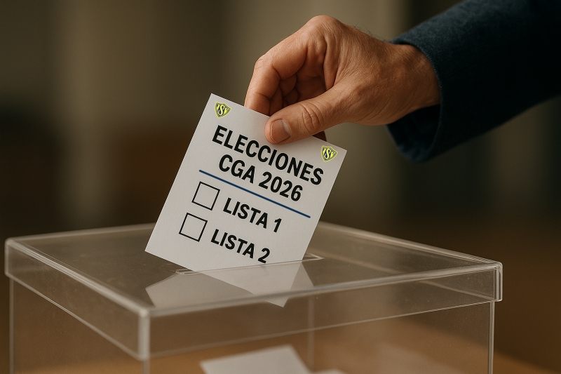 Comienza el período de propaganda electoral del CGA 2026