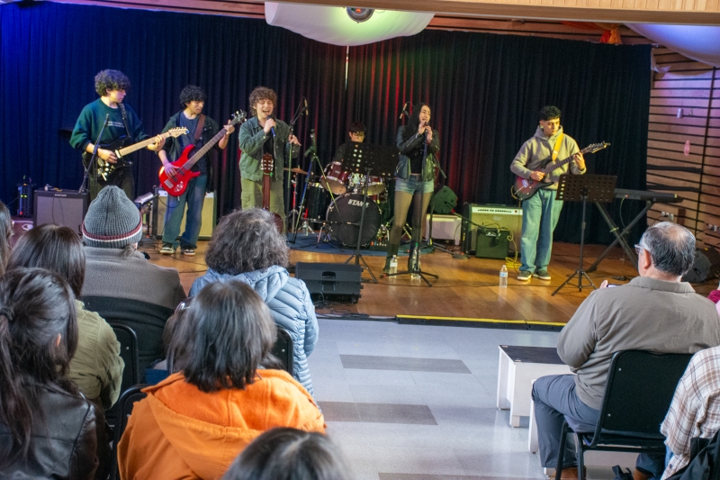 Bandas Rock del ISV participan en “Convergencia Sonora” en CECREA Valdivia