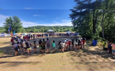 Finaliza exitosamente el Camp. de Verano Scout P. Ismael Cruz en Máfil