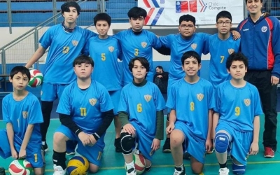 Voleibol S14 es Campeón Zonal de Camp IND 2023