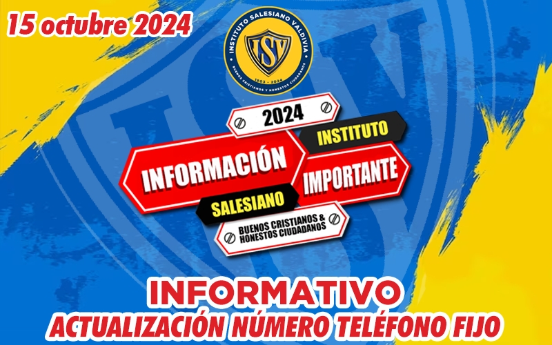 Comunicado Cambio de Número Fijo (martes 15 octubre 2024)