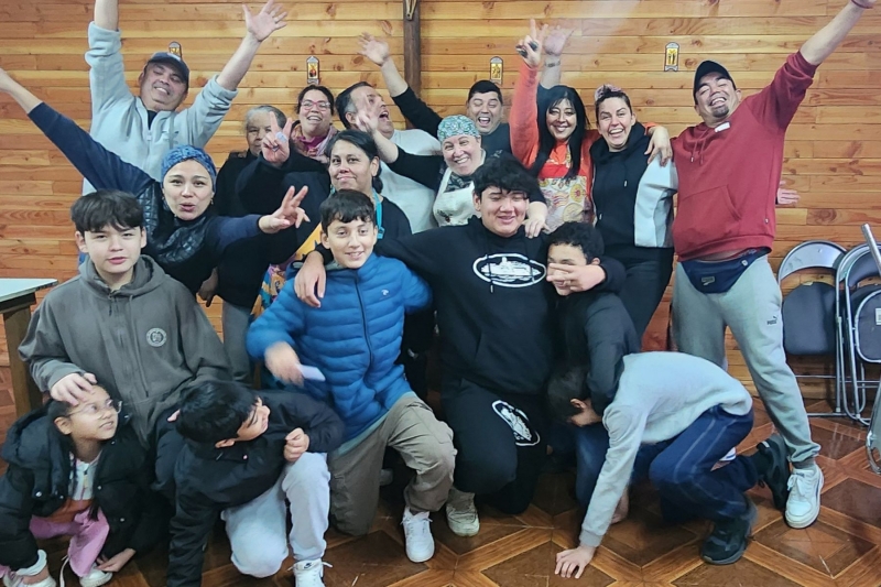 8° básico B atiende nuestro querido Comedor Solidario