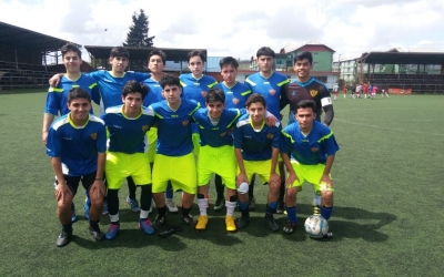 Selección de Fútbol de Ens. Media ISV a la Final del Camp. Escolar 2018