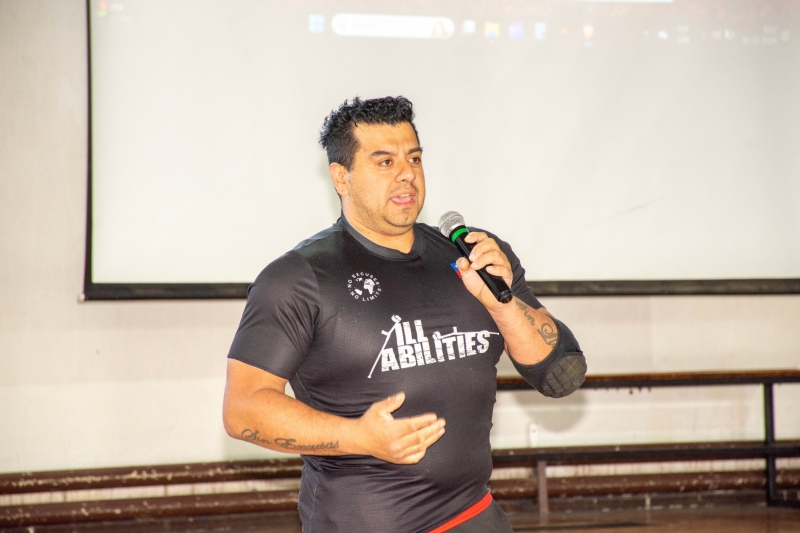 Semana de la Inclusión ’24: Sin Excusas, sin límites – charla de B-Boy Checho