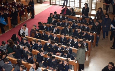 Liturgia de agradecimiento Educación Pre Escolar Católica de Valdivia