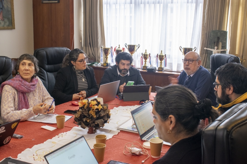 Acompañamiento del Departamento Provincial de Educación de Valdivia al ISV