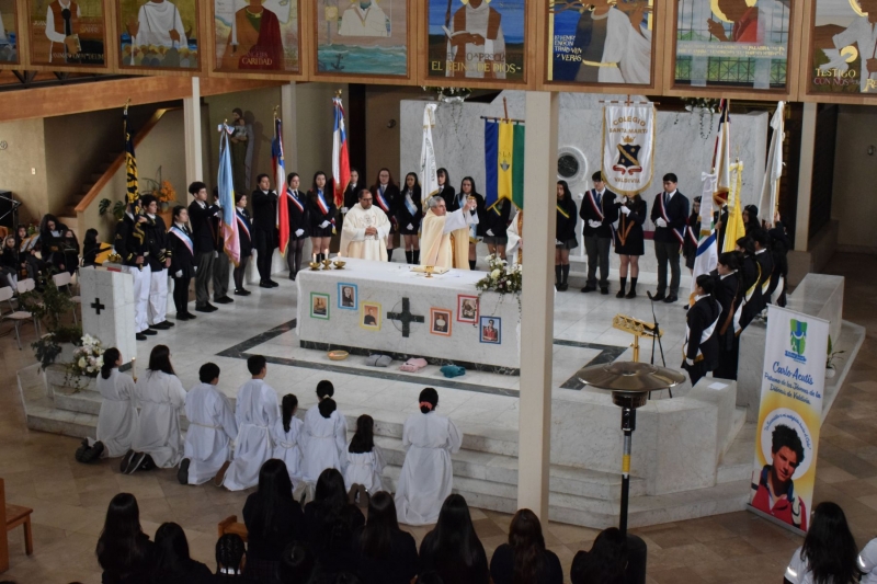 Promoción ’24 del ISV participó en Acción de Gracias en Catedral de Valdivia