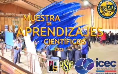 Muestra de Aprendizajes Científicos ICEC 2023 en el ISV