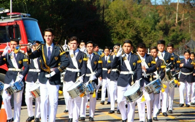 Banda de Honor del ISV participa en Aniversario sector Collico