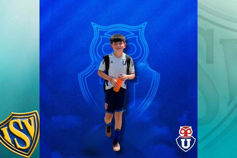 Agustín Delgado (6°B) es seleccionado para ingresar a CDA (Centro Deportivo Azul)