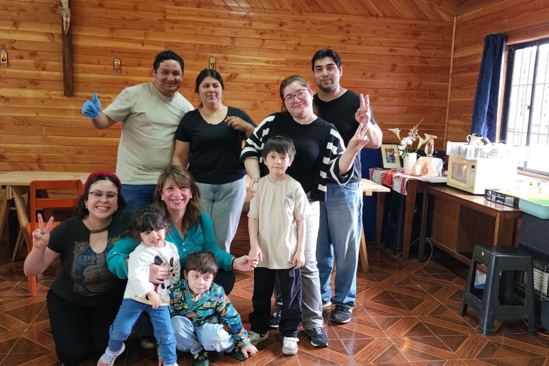 1° básico C al servicio de nuestro querido Comedor Solidario
