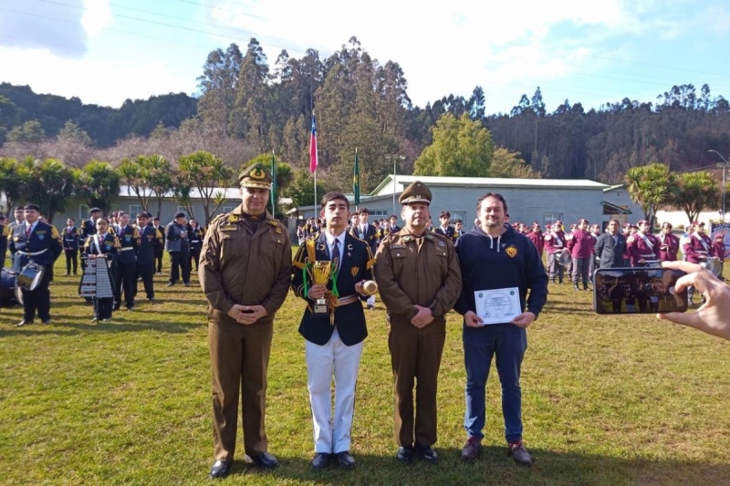BH del ISV obtiene el 2° lugar en Concurso Regional de Bandas de Guerra Escolar