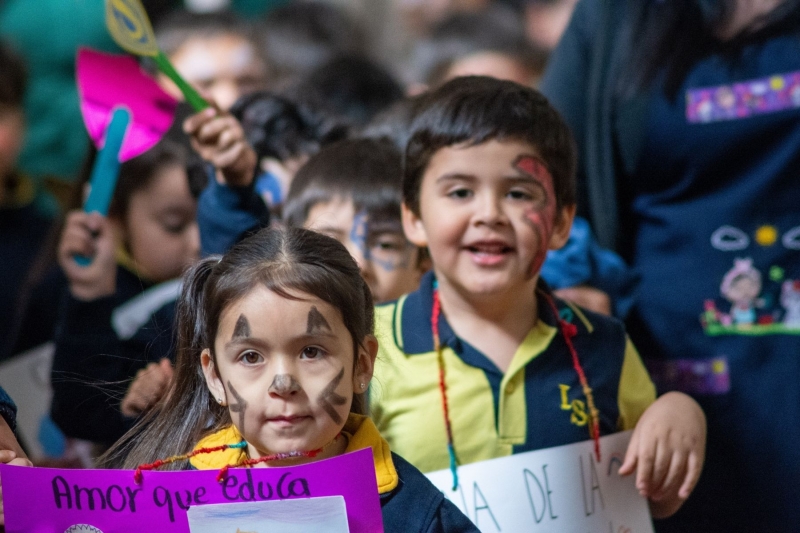 ISV da inicio a la Semana del Párvulo 2025 con colorida caravana por los Derechos del Niño