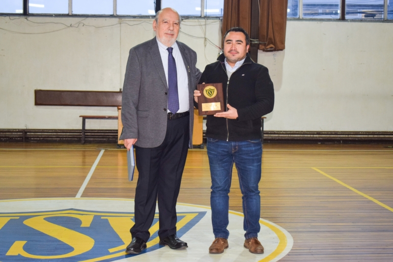 15 años educando con el corazón de Don Bosco: reconocimiento a Carlos García