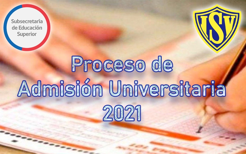 Calendario Proceso Admisión Universitaria 2021
