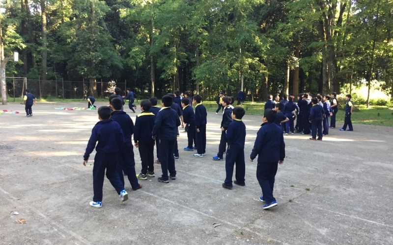 5° básicos realizan actividad pedagógica outdoor