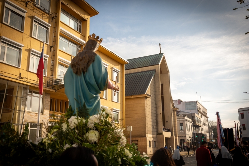 ELLA LO HA HECHO TODO: Familia Salesiana de Valdivia celebra la FIESTA DE MARÍA AUXILIADORA y PENTECOSTÉS