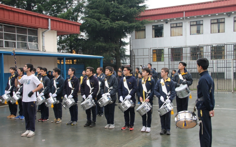 Banda de Honor es invitada a actividades patrias