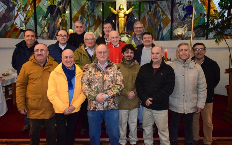 Promoción 1979 celebra 45 años de egreso junto al P. Alfonso Horn K. sdb en Fiesta de Pentecostés