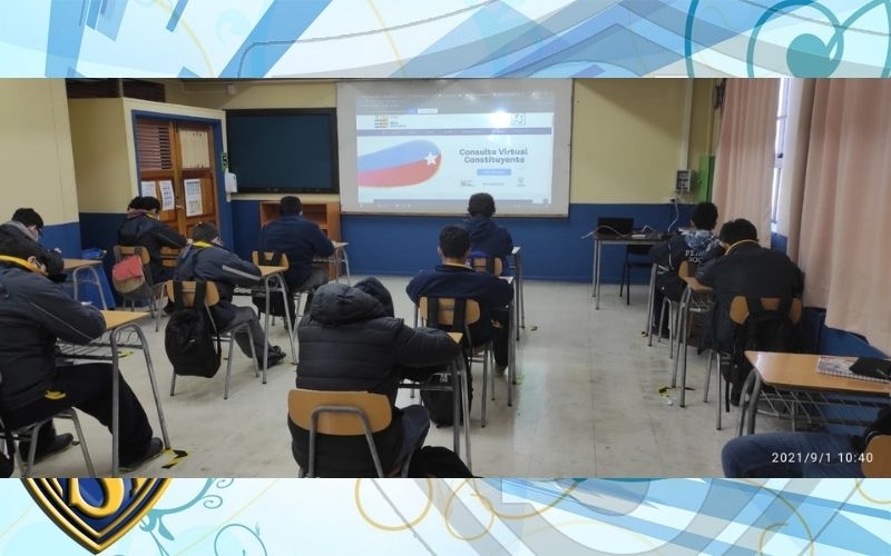 Estudiantes de Ens. Media participan en “Voces de Chile en el proceso Constituyente”