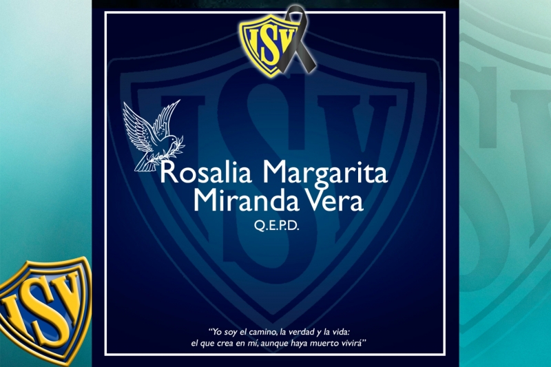 Defunción Sra. Rosalía Margarita Miranda Vera (QEPD)