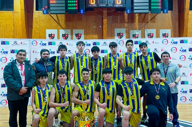 Basket del ISV se consagra Campeón Regional de los Juegos Deportivos Escolares