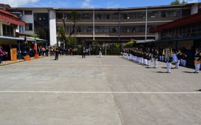 Muestra y Cambio de Mando Banda de Honor ISV