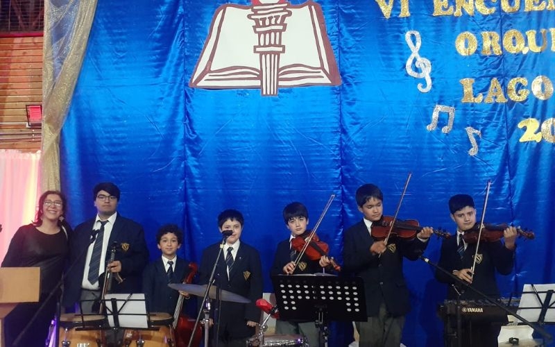 Ensamble Cuerdas ISV participa en Encuentro de Orquestas en Lago Ranco