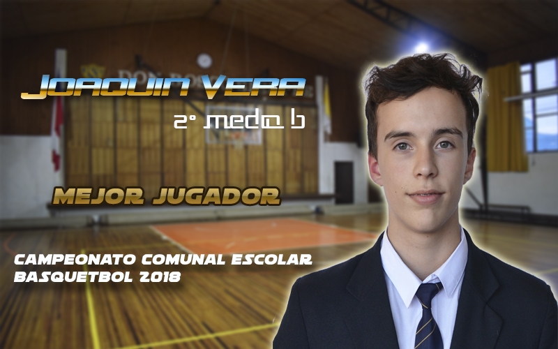 Joaquín Vera: Mejor Jugador en Campeonato Escolar Comunal