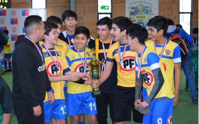 Selección SUB14 1° lugar Campeonato Regional FUTSAL