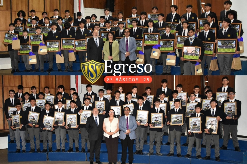 8&deg; a&ntilde;os culminan su Ense&ntilde;anza B&aacute;sica junto al ISV