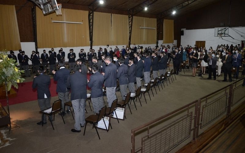 Ceremonia Licenciatura 4° medios, promoción 2021