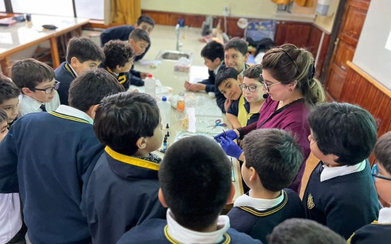 5° bB participa en charla relacionada con la Sangre e importancia de donación