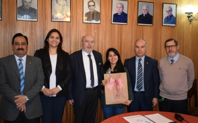 Consejo de Coordinación felicita a nueva Asistente Social Marila Salamanca