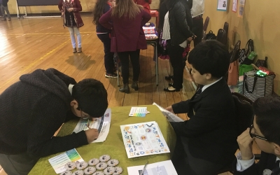 Estudiantes del 5° básico B participan en el English Day 2018