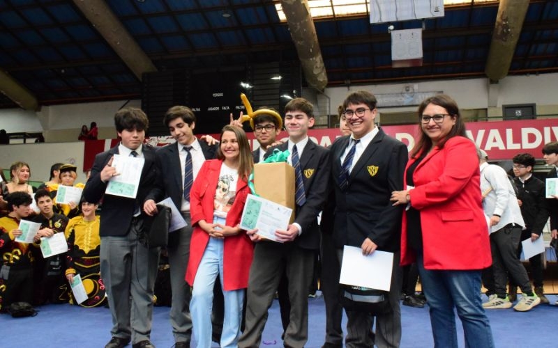Banda Rock ISV “STEP BROTHERS” gana el 1° Festival de Talentos Escolares de Valdivia